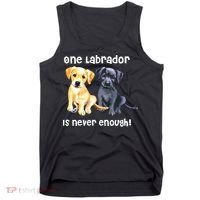 Labrador Pet Dog Funny T Gift Black Golden Yellow Lab Tank Top thumb 0
