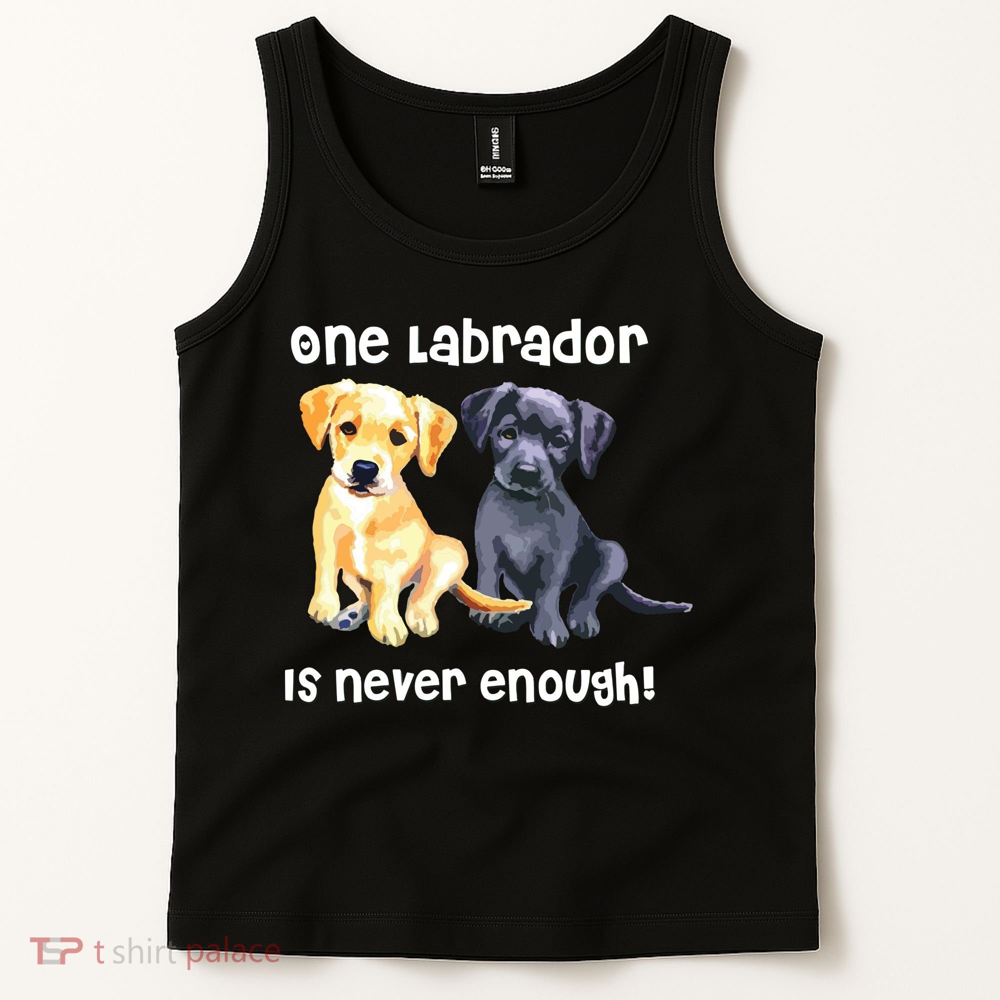 Labrador Pet Dog Funny T Gift Black Golden Yellow Lab Tank Top