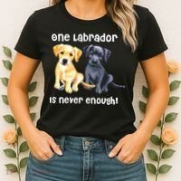 Labrador Pet Dog Funny T Gift Black Golden Yellow Lab Women's T-Shirt thumb 2