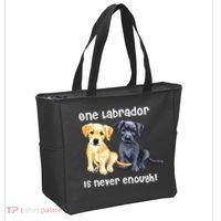 Labrador Pet Dog Funny T Gift Black Golden Yellow Lab Tote Bag thumb 2