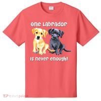 Labrador Pet Dog Funny T Gift Black Golden Yellow Lab T-Shirt thumb 0