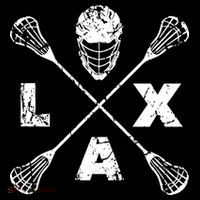 LAX Player Distressed Lacrosse Logo For Lacrosse Lovers Coaster thumb 2