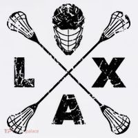 LAX Player Distressed Lacrosse Logo For Lacrosse Lovers Baby Bodysuit thumb 2