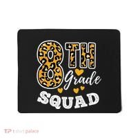 Leopard Print Eighth Grade Teacher 8th Grade Squad Mousepad thumb 0