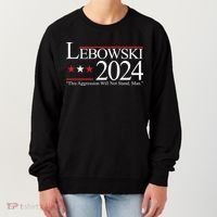 Lebowski Political Election Vote 2024 Women's Sweatshirt thumb 0