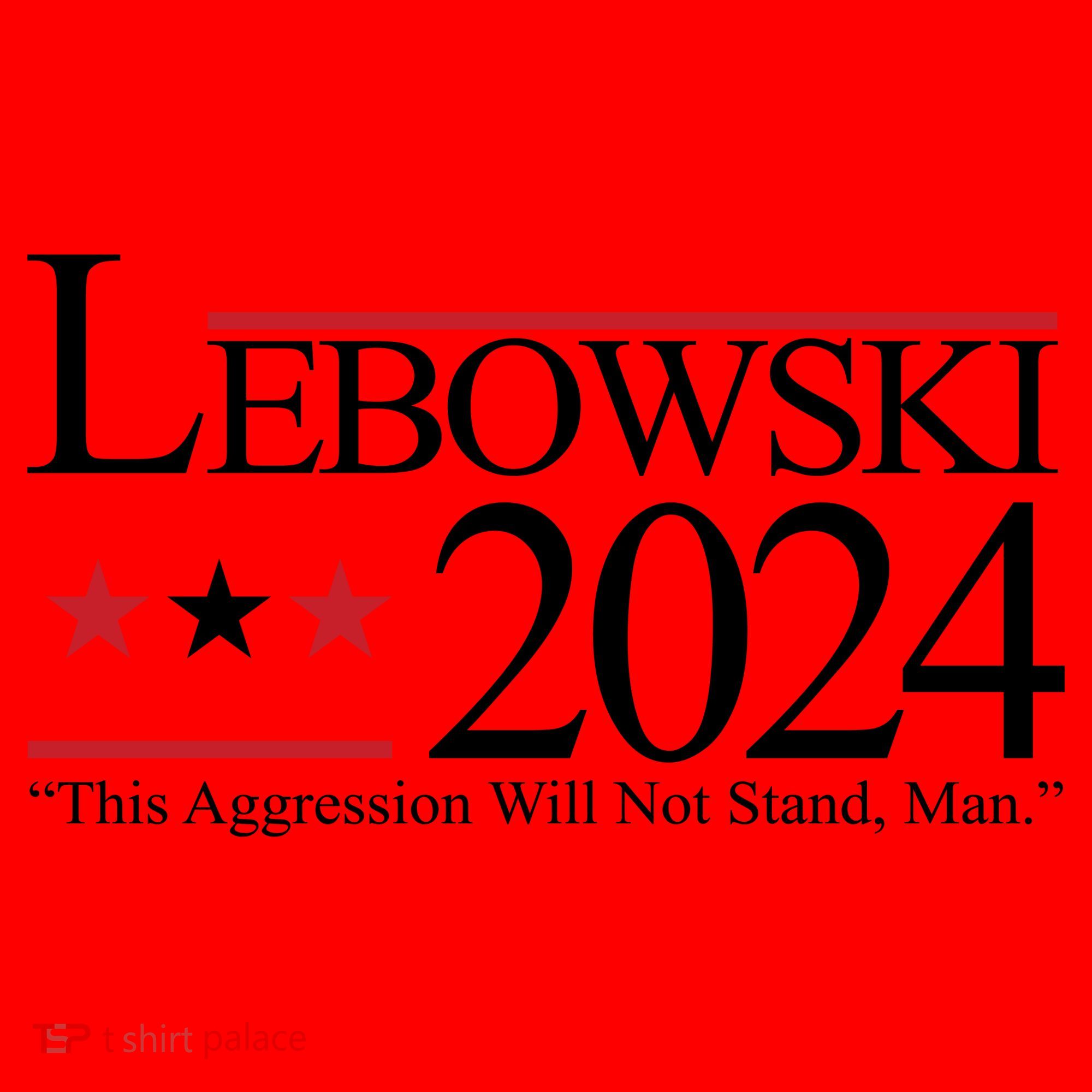 Lebowski Political Election Vote 2024 Santa Hat