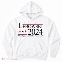 Lebowski Political Election Vote 2024 Hoodie thumb 0