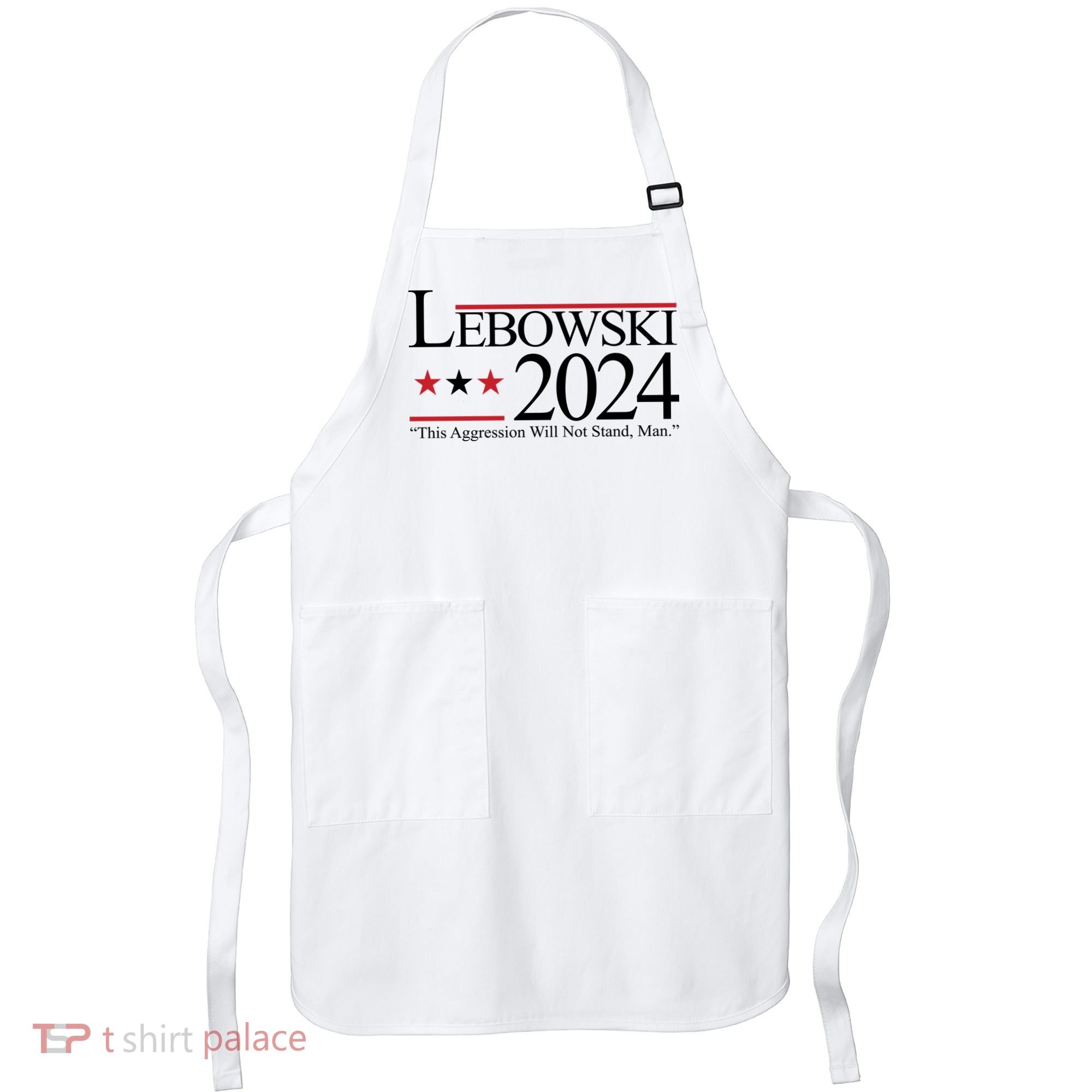 Lebowski Political Election Vote 2024 Apron