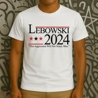 Lebowski Political Election Vote 2024 T-Shirt thumb 3