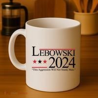 Lebowski Political Election Vote 2024 Coffee Mug thumb 4