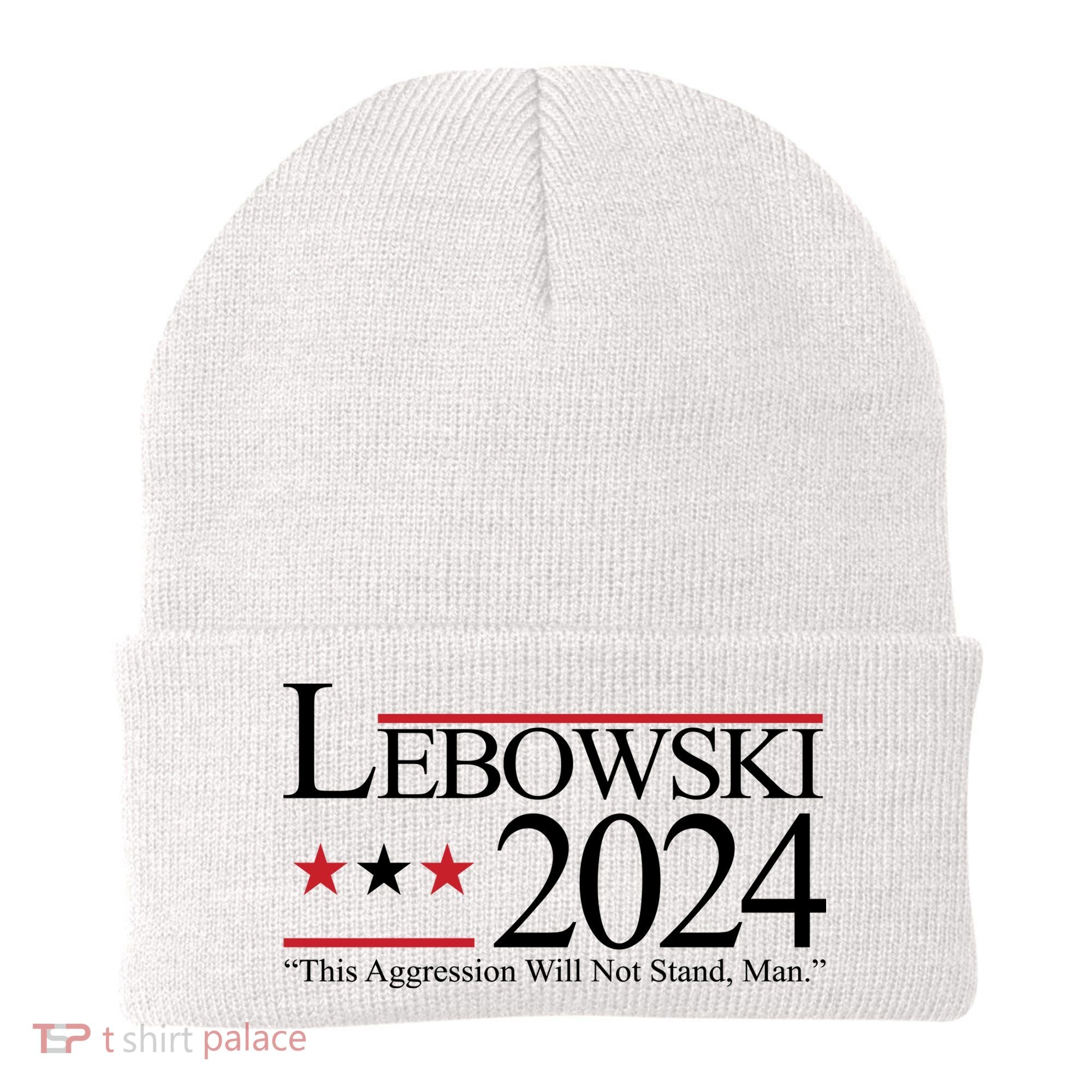Lebowski Political Election Vote 2024 Beanie