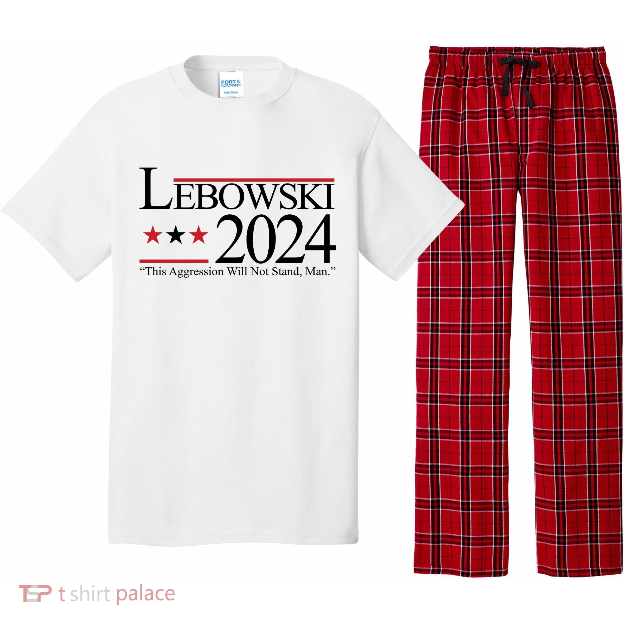 Lebowski Political Election Vote 2024 Pajama Set