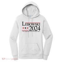 Lebowski Political Election Vote 2024 Women's Hoodie thumb 0
