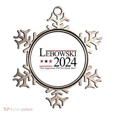 Lebowski Political Election Vote 2024 Ornament