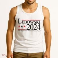 Lebowski Political Election Vote 2024 Tank Top thumb 3