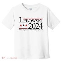 Lebowski Political Election Vote 2024 Toddler T-Shirt thumb 0