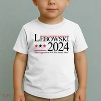 Lebowski Political Election Vote 2024 Toddler T-Shirt thumb 2