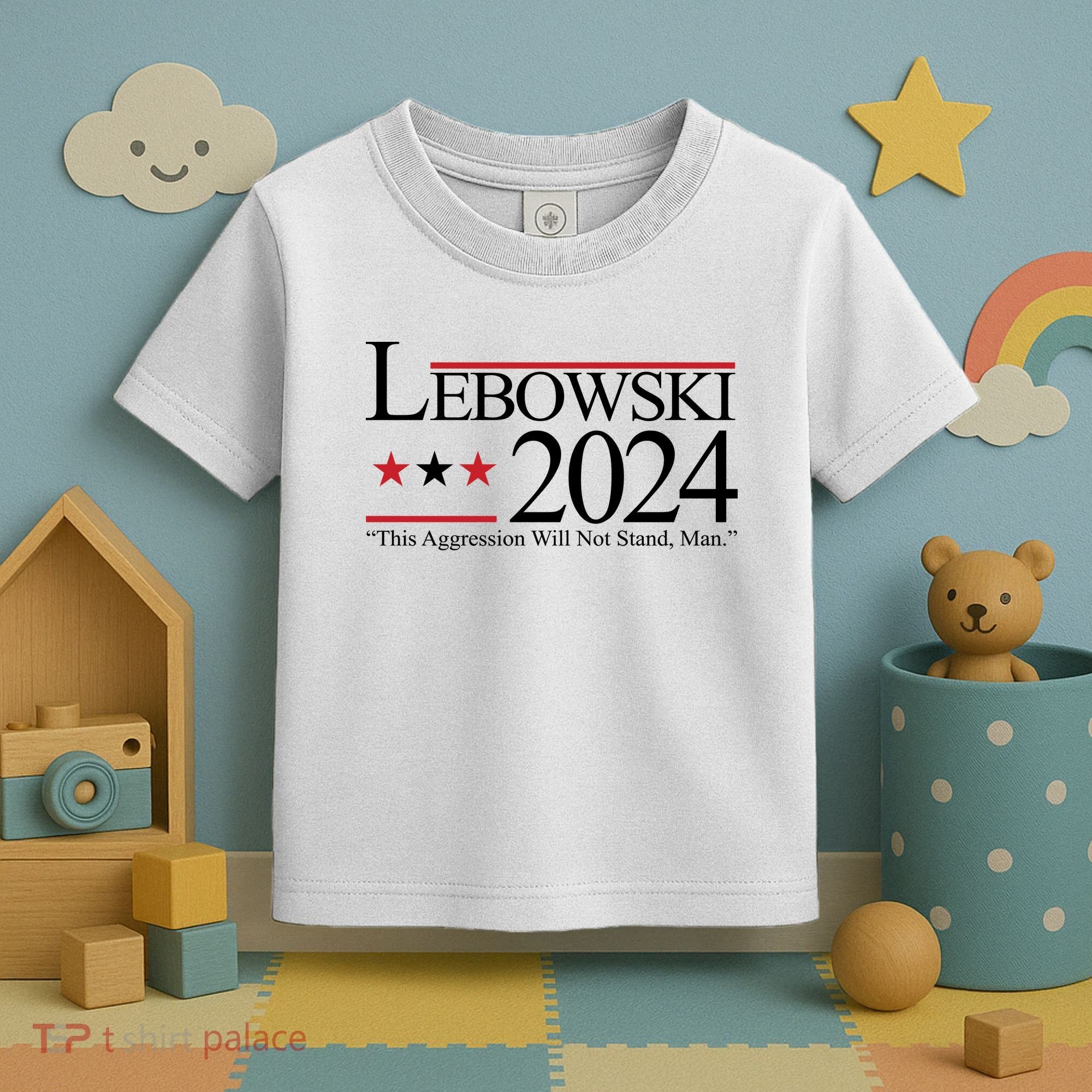 Lebowski Political Election Vote 2024 Toddler T-Shirt