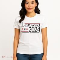 Lebowski Political Election Vote 2024 Women's T-Shirt thumb 4