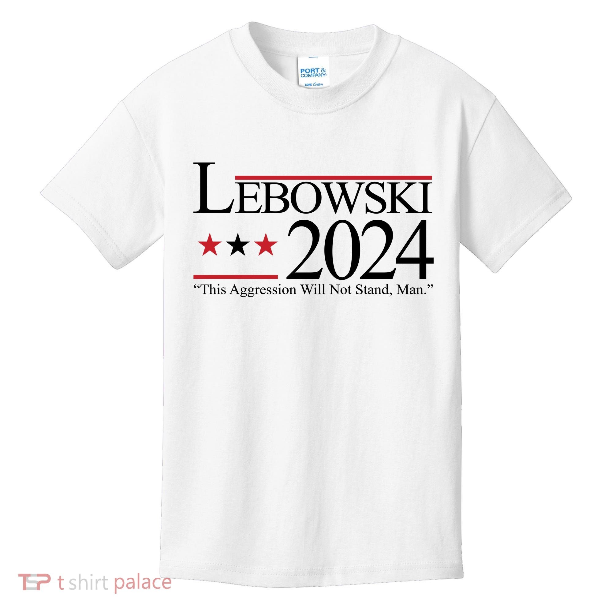 Lebowski Political Election Vote 2024 Kids T-Shirt