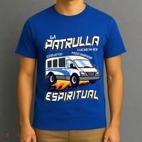 La Patrulla Espiritual Funny Tazo Dorado Mexican Spanish T-Shirt thumb 3