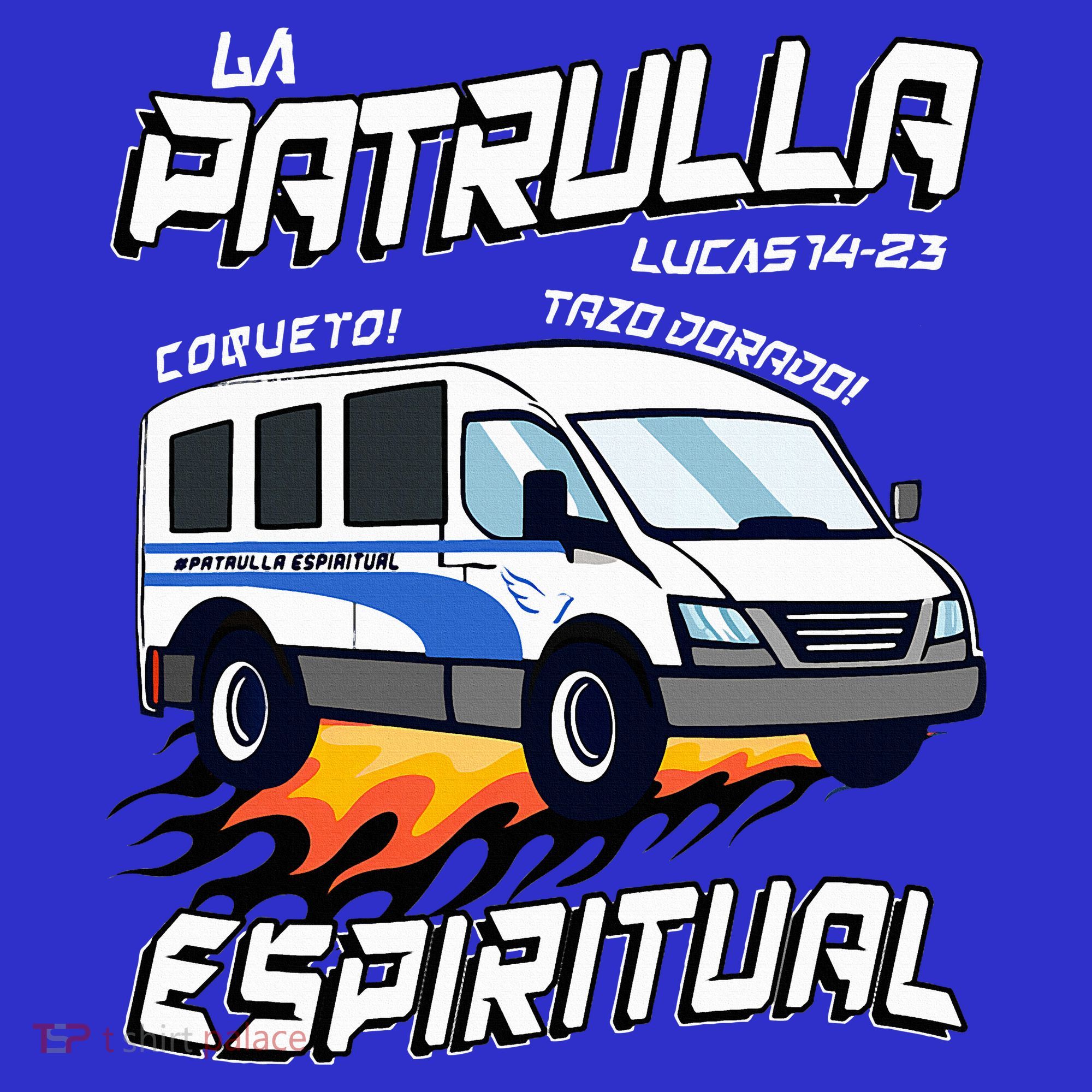 La Patrulla Espiritual Funny Tazo Dorado Mexican Spanish Mousepad