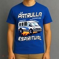 La Patrulla Espiritual Funny Tazo Dorado Mexican Spanish T-Shirt thumb 3