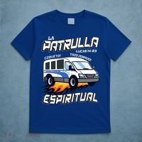 La Patrulla Espiritual Funny Tazo Dorado Mexican Spanish T-Shirt thumb 5