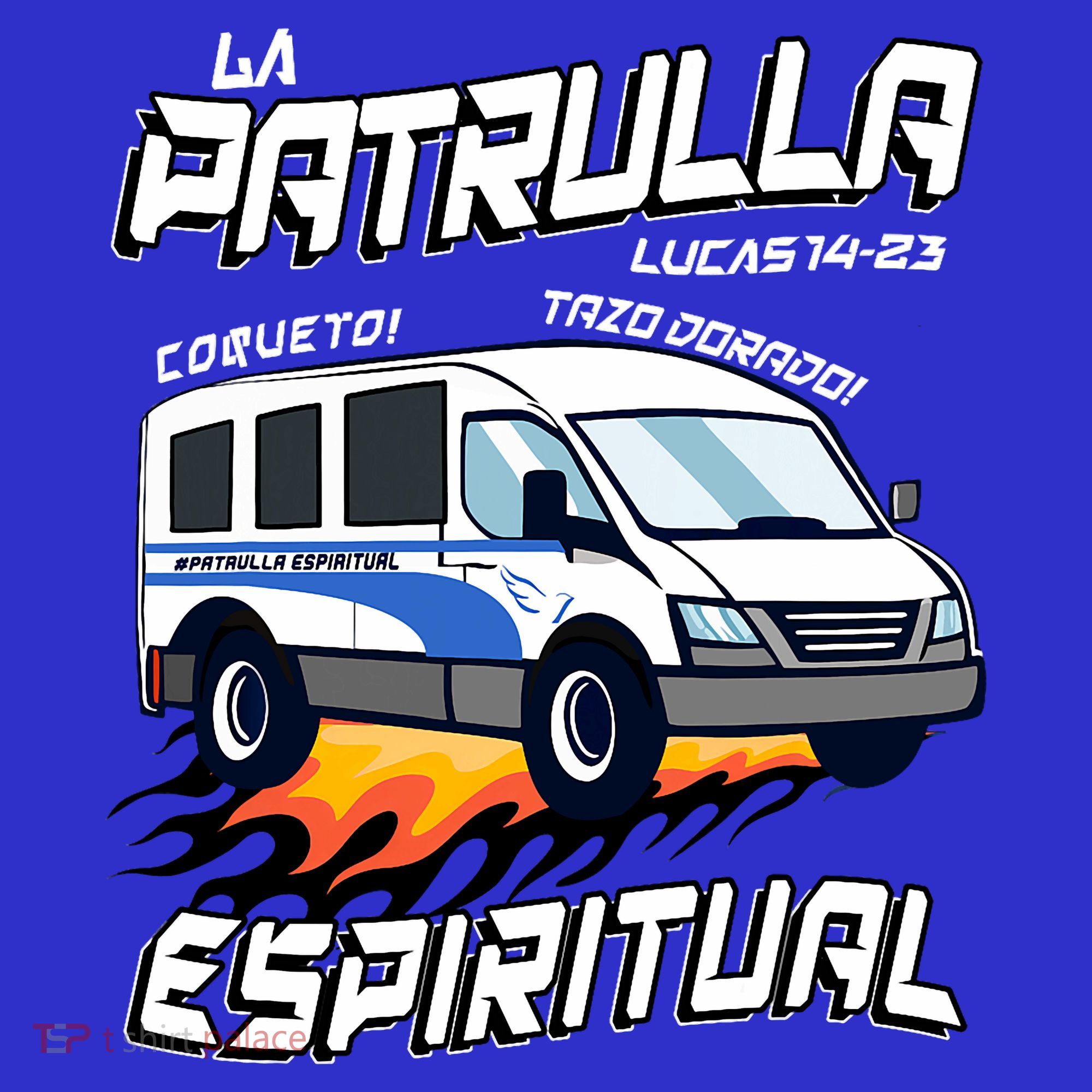 La Patrulla Espiritual Funny Tazo Dorado Mexican Spanish Baby Bodysuit