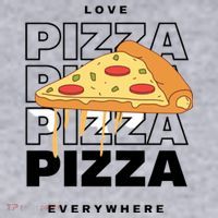 Love Pizza Everywhere Women's Sweatshirt thumb 2