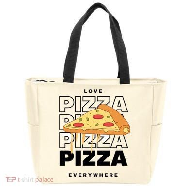 Love Pizza Everywhere Tote Bag