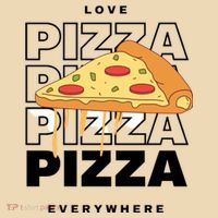 Love Pizza Everywhere Tote Bag thumb 4