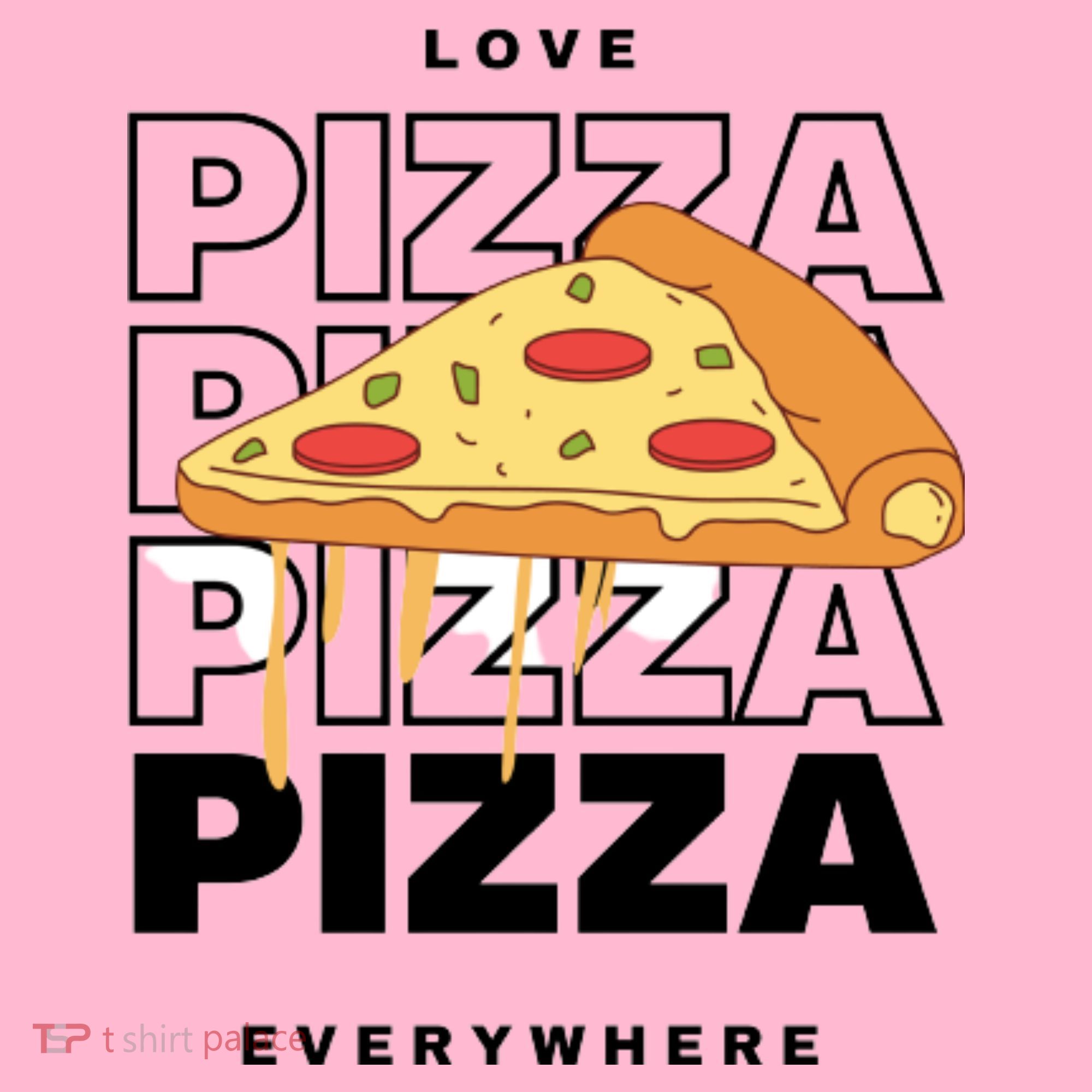 Love Pizza Everywhere Coaster