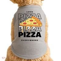 Love Pizza Everywhere Doggie Tank thumb 0