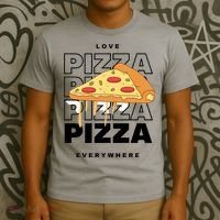 Love Pizza Everywhere T-Shirt thumb 3