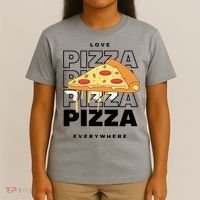 Love Pizza Everywhere T-Shirt thumb 4