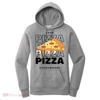 Love Pizza Everywhere Women's Hoodie thumb 0