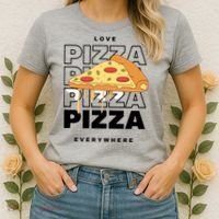 Love Pizza Everywhere Women's T-Shirt thumb 2