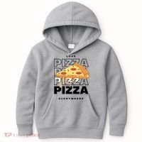 Love Pizza Everywhere Kids Hoodie thumb 0