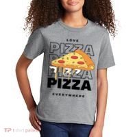 Love Pizza Everywhere Kids T-Shirt thumb 2
