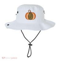 Leopard Pumpkin Fall Holiday Bucket Hat thumb 0