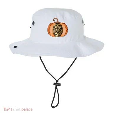 Leopard Pumpkin Fall Holiday Bucket Hat