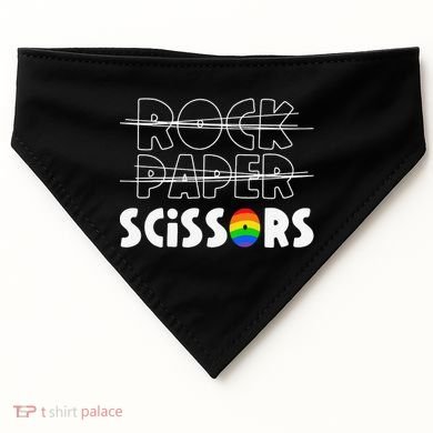 Lesbian Pride Funny Pride LGBTQ USA-Made Doggie Bandana