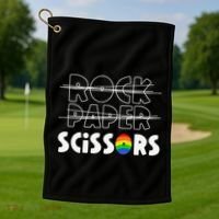 Lesbian Pride Funny Pride LGBTQ Golf Towel thumb 1