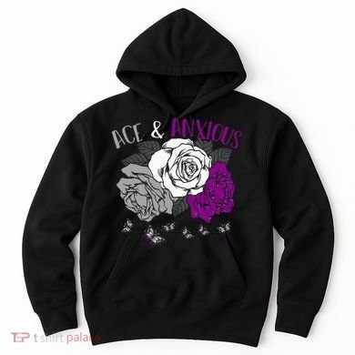 LGBT Pride Funny Asexuality Ace Asexual Flag Gift Asexual Hoodie