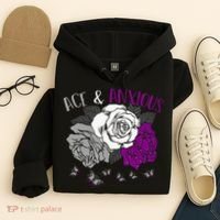 LGBT Pride Funny Asexuality Ace Asexual Flag Gift Asexual Hoodie thumb 4