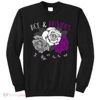 LGBT Pride Funny Asexuality Ace Asexual Flag Gift Asexual Sweatshirt thumb 0