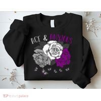 LGBT Pride Funny Asexuality Ace Asexual Flag Gift Asexual Sweatshirt thumb 2