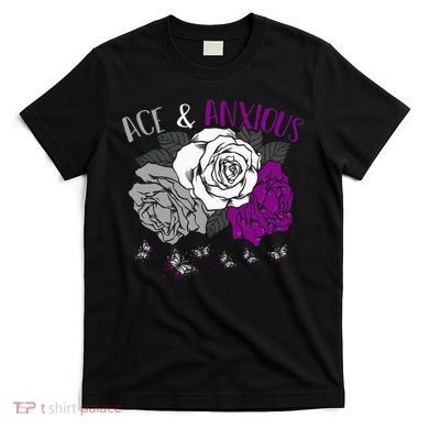 LGBT Pride Funny Asexuality Ace Asexual Flag Gift Asexual T-Shirt
