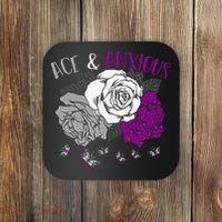 LGBT Pride Funny Asexuality Ace Asexual Flag Gift Asexual Coaster thumb 0